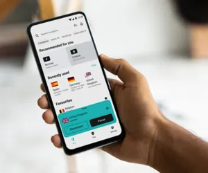 Surfshark VPN app shown on a mobile phone