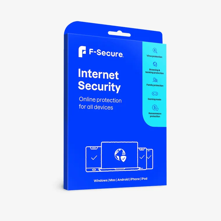 F-Secure Internet Security security software retail product image