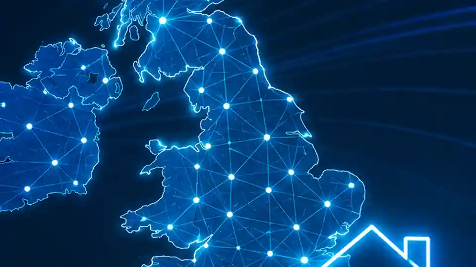 UK broadband reliability guide showing full fibre network coverage stable routing router performance and low latency